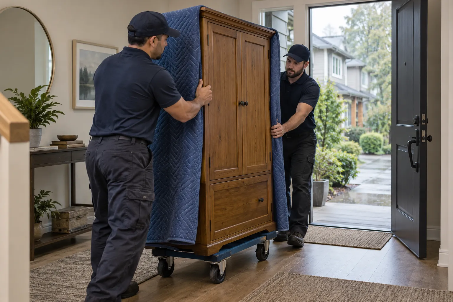 Prepared access for Bedroom Furniture Removal