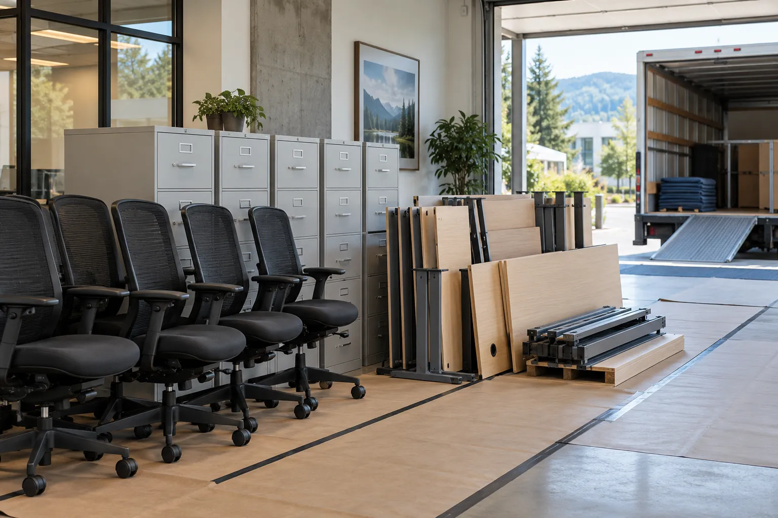 Planning for Build an Office Furniture Inventory Before a Clearout